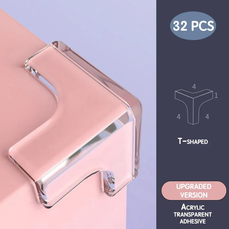 16Pcs Luminous Silicone Baby Safety Corner Guards - Protect Your Little Ones from Sharp Edges!