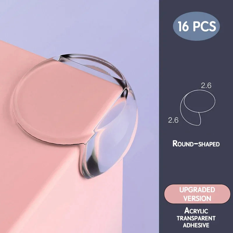 16Pcs Luminous Silicone Baby Safety Corner Guards - Protect Your Little Ones from Sharp Edges!
