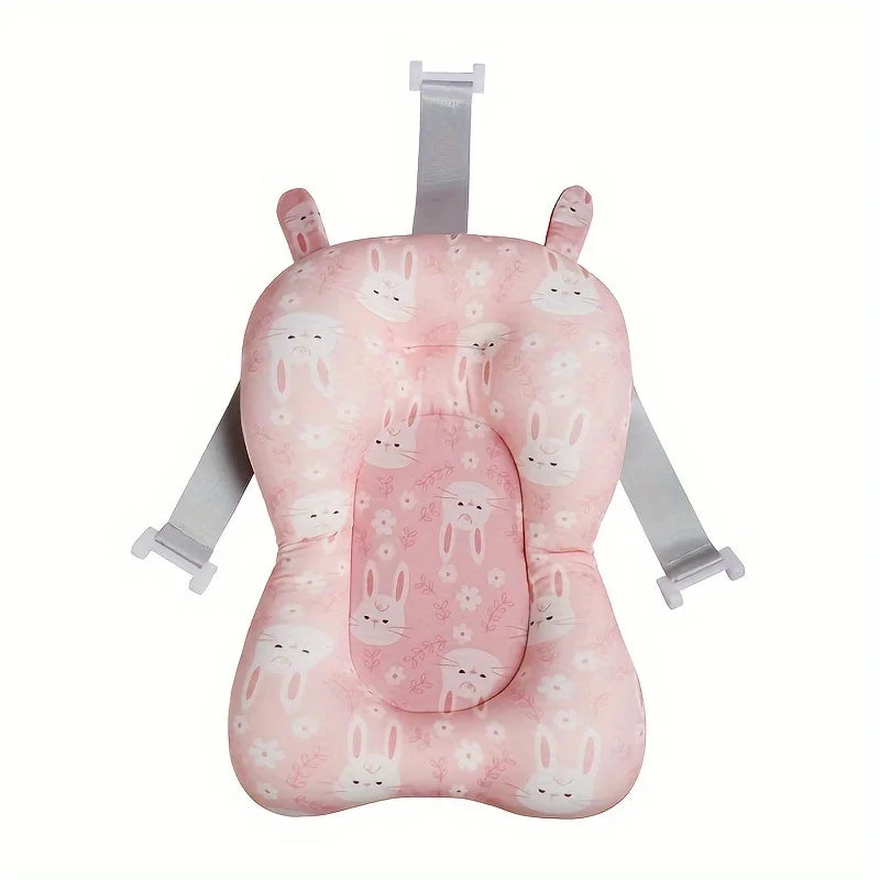 Real-Time Temperature Silicone Baby Take a Bath Bathtub Non-Slip Foot Bath Bucket Folding Bathroom with Temperature Sensing