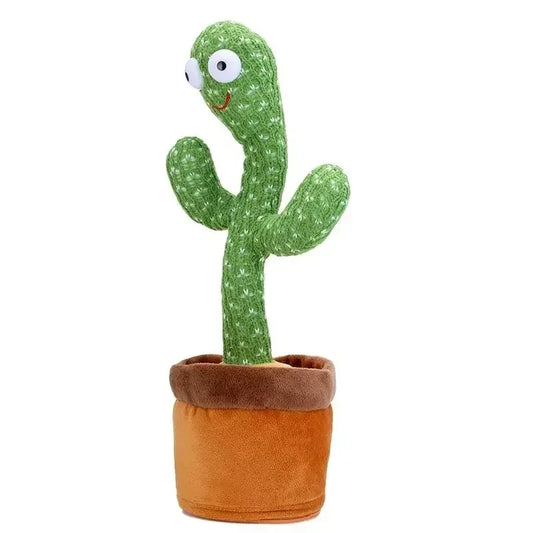 Dancing Cactus Toys Talking Interactive Dancing Sing Toy Mimicking Recording Repeating What You Say with 120Song Baby Adult Gift