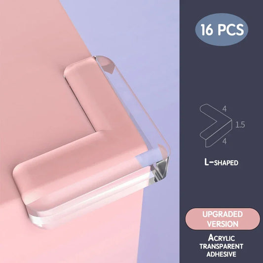 16Pcs Luminous Silicone Baby Safety Corner Guards - Protect Your Little Ones from Sharp Edges!